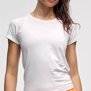 lululemon athletica White Short Sleeve Tee